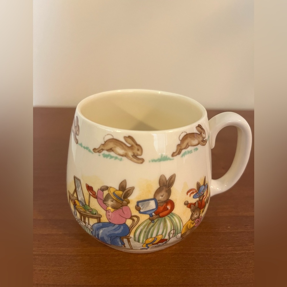 Vintage Royal Doulton Bunnykins Mug child’s cup 1959-1975 period